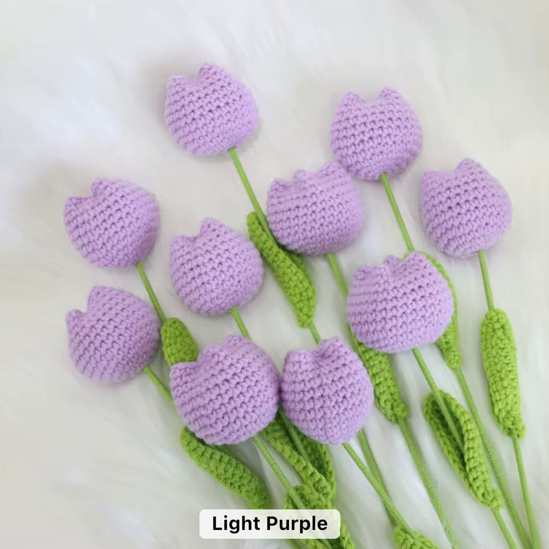 Tulip Knitted Flower Bouquets